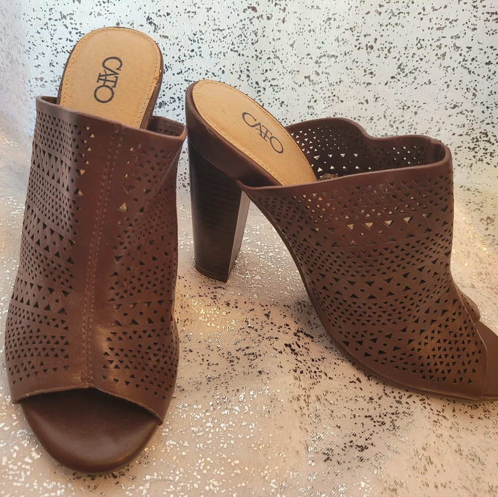 Brown cut out heals